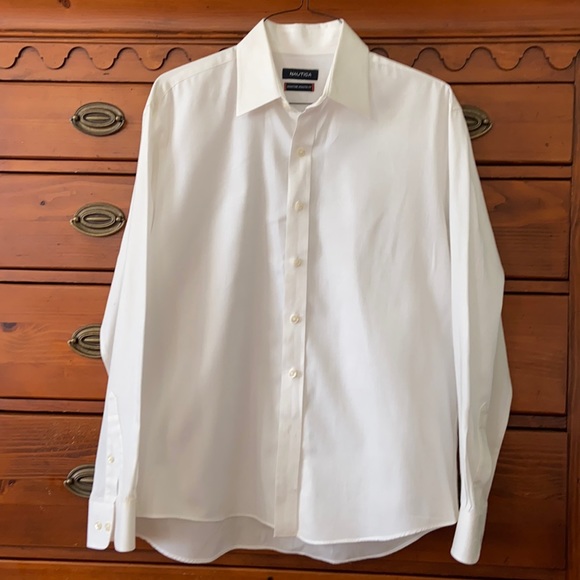 Nautica Other - Men’s Nautica Signature Athletic Fit Dress Shirt